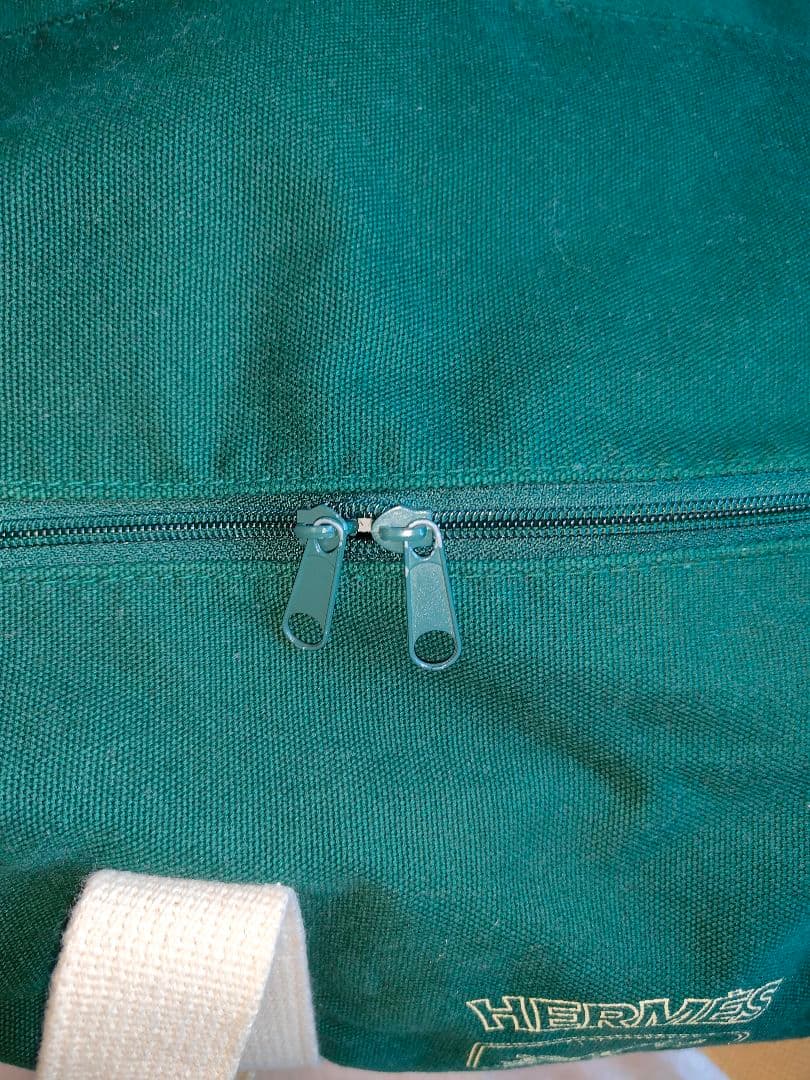 エルメス キャンバスボストンバッグ