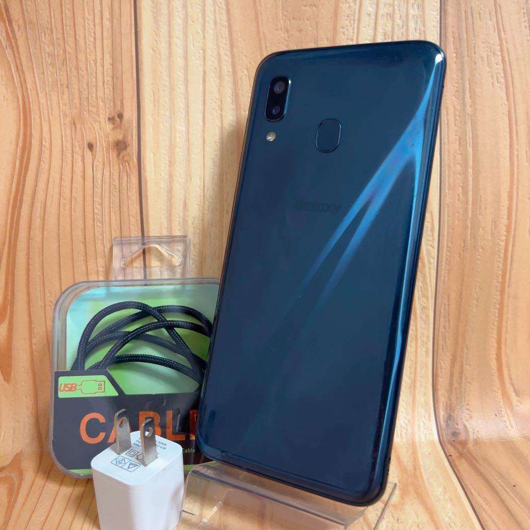 SIMフリー 本体 Galaxy A30 SCV43 64 GB 091G2