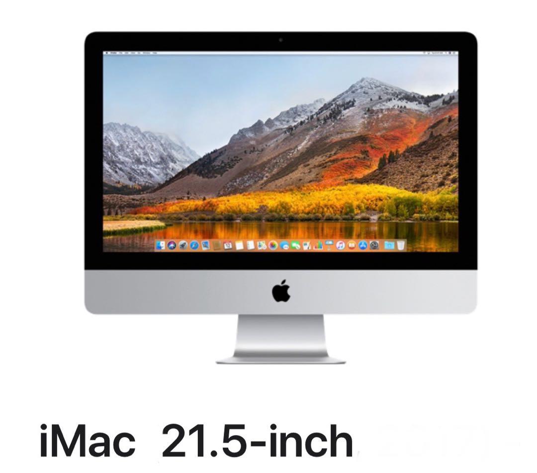iMac (21.5-inch,2017) デスクトップ　シルバー
