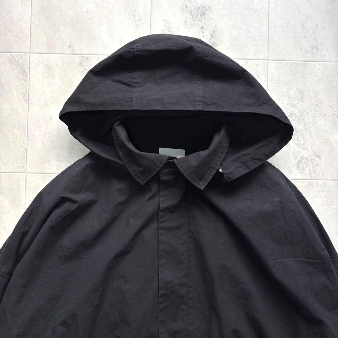 【21ss】SISE バルーンショートフィールドジャケット ブラック 短丈