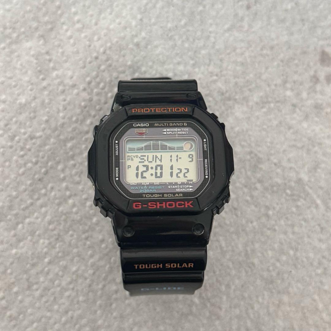 CASIO【G-SHOCK】GWX-5600 電波ソーラー ブラック 腕時計 ◎