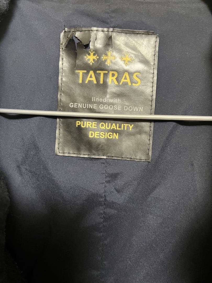 【本日限定価格】TATRAS ネイビー ダウンジャケット