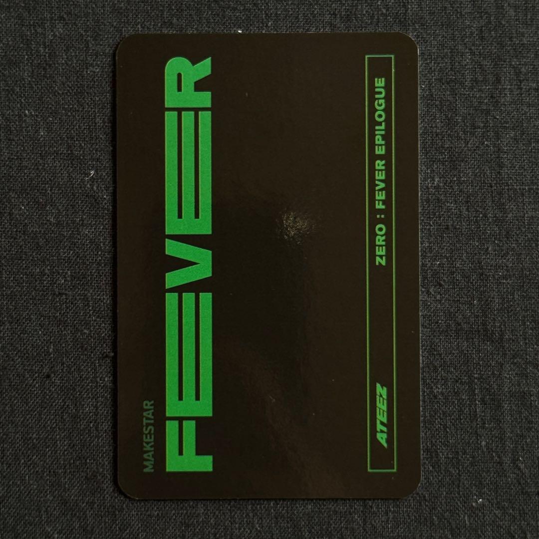 ATEEZ ウヨン fever epilogue makestar トレカ
