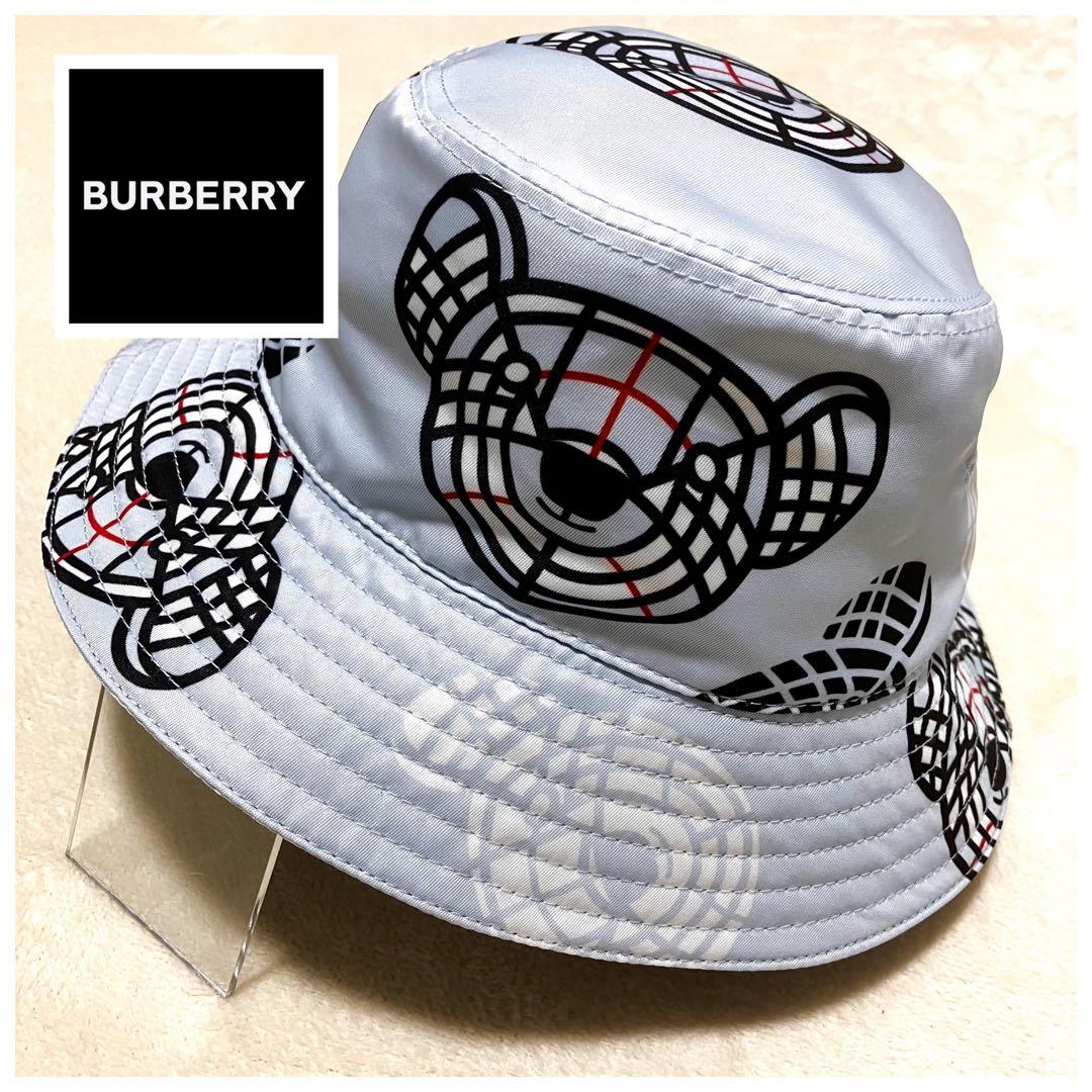 現行・美品✨バーバリー BURBERRY キッズ トーマスベア バケットハット