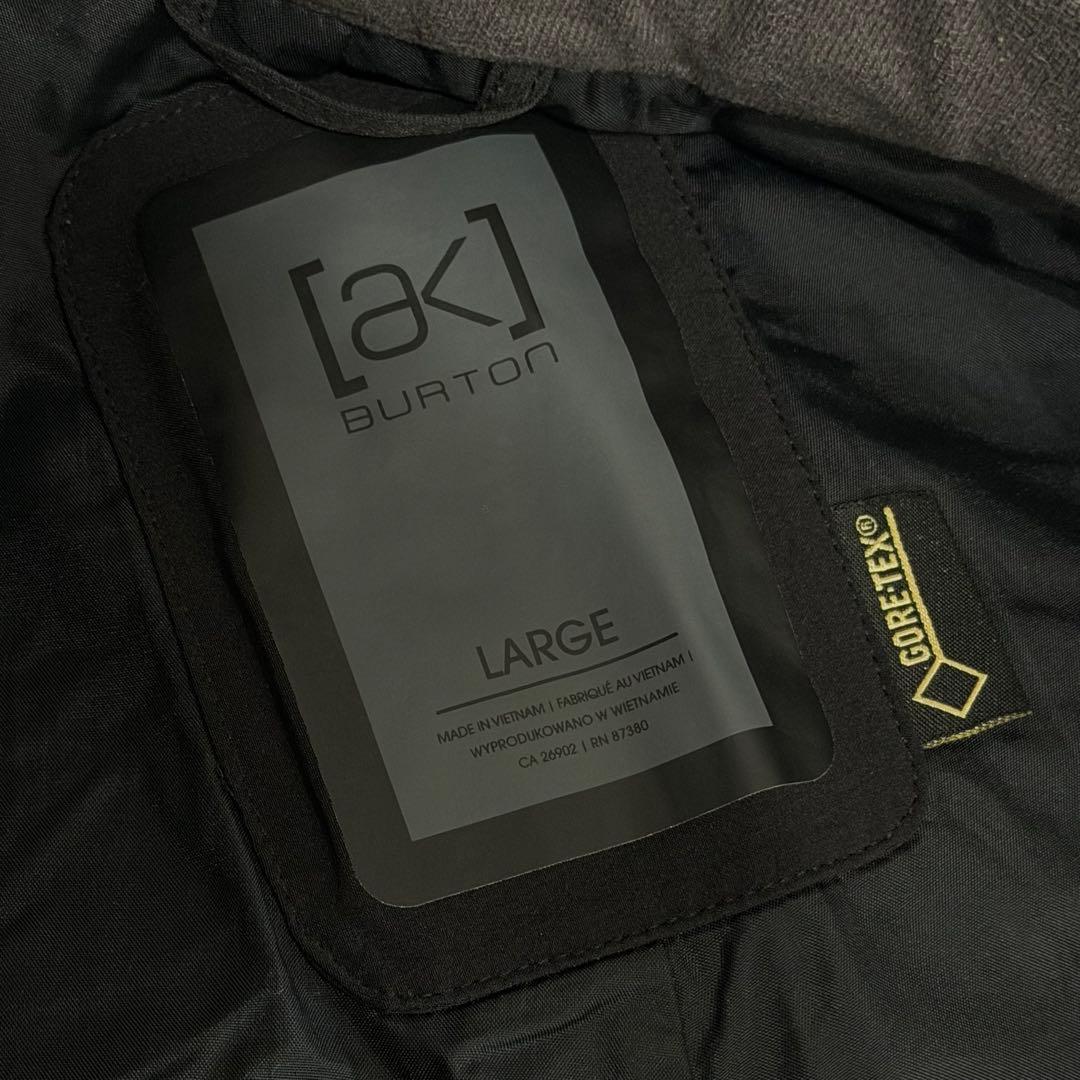 バートン M AK 2L CYCLIC PT ゴアテックス ブラック L