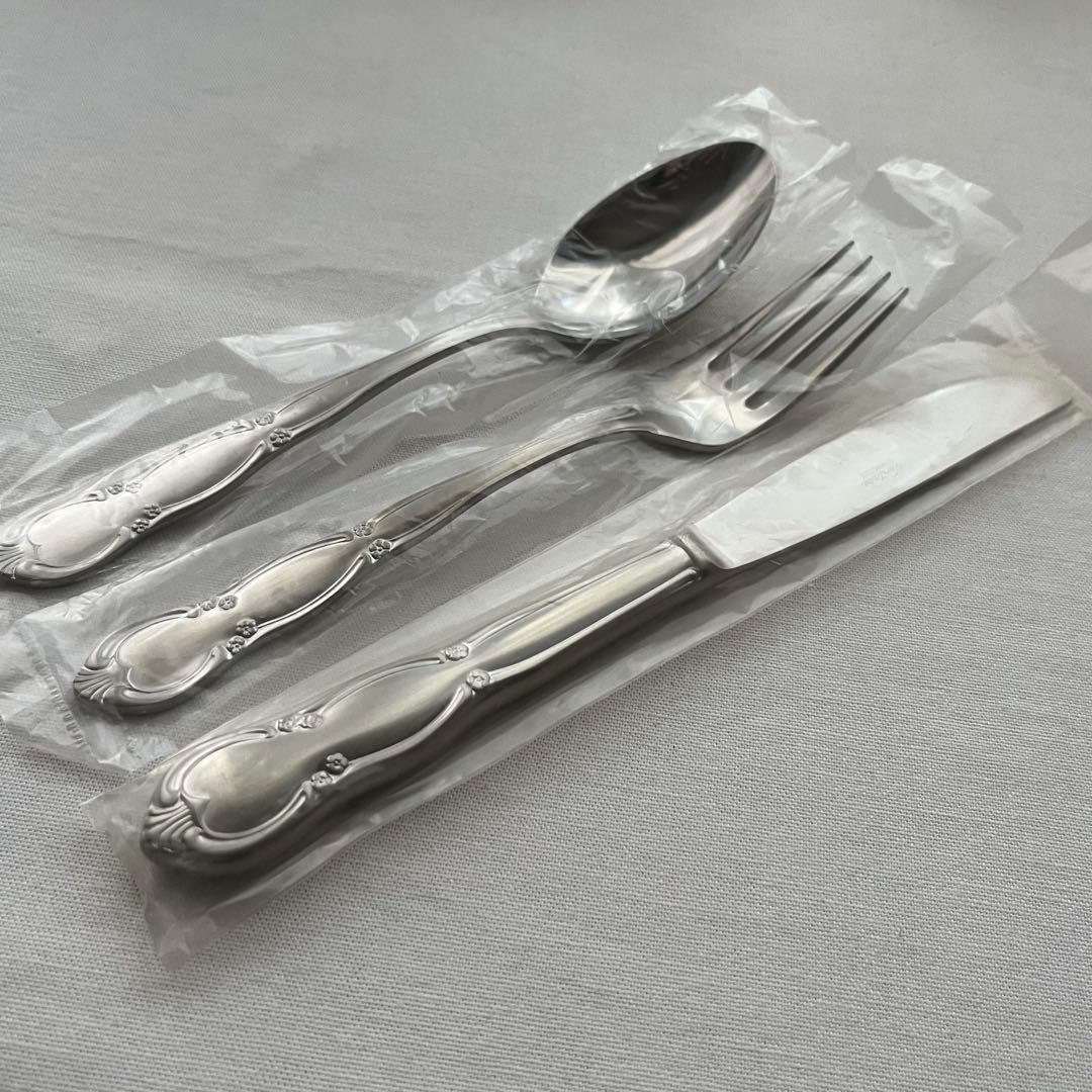 未使用品 Noritake ノリタケ パレス カトラリー 18本 お食事用