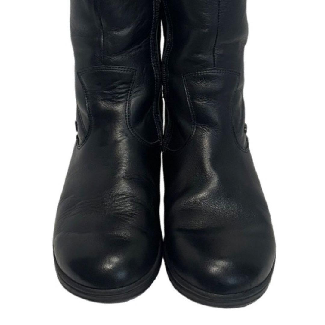 大人気✨フィンコンフォート　ミドルブーツ　サイドジップ　バックレース　3.5