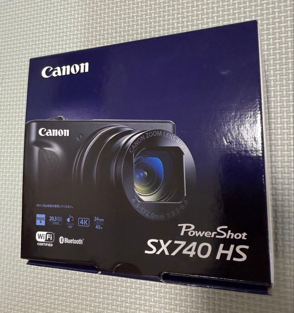 Canon PowerShot SX740 HS ブラック（新品・未使用）
