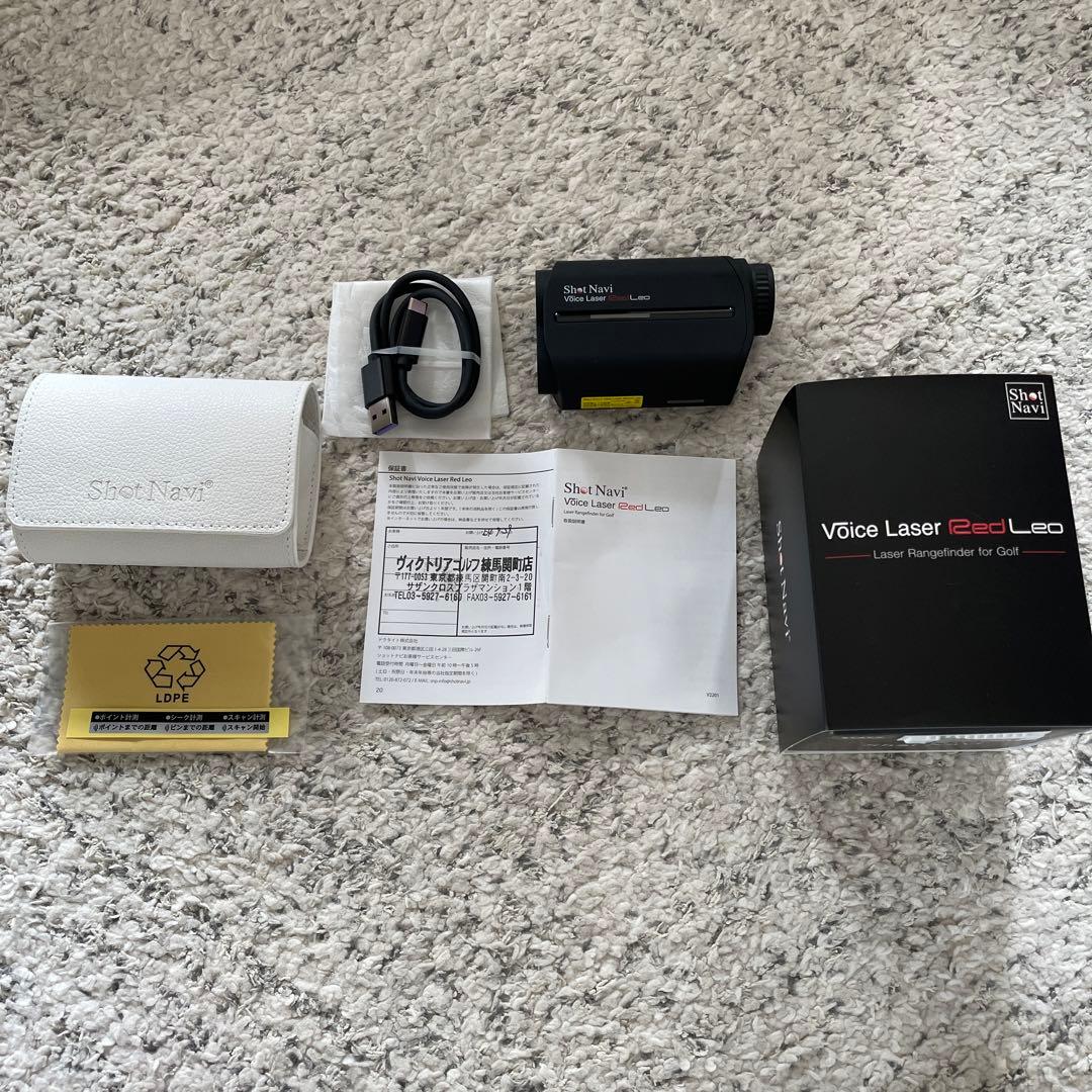 新品同様◇Shot Navi レーザー距離計測器　ゴルフ用品