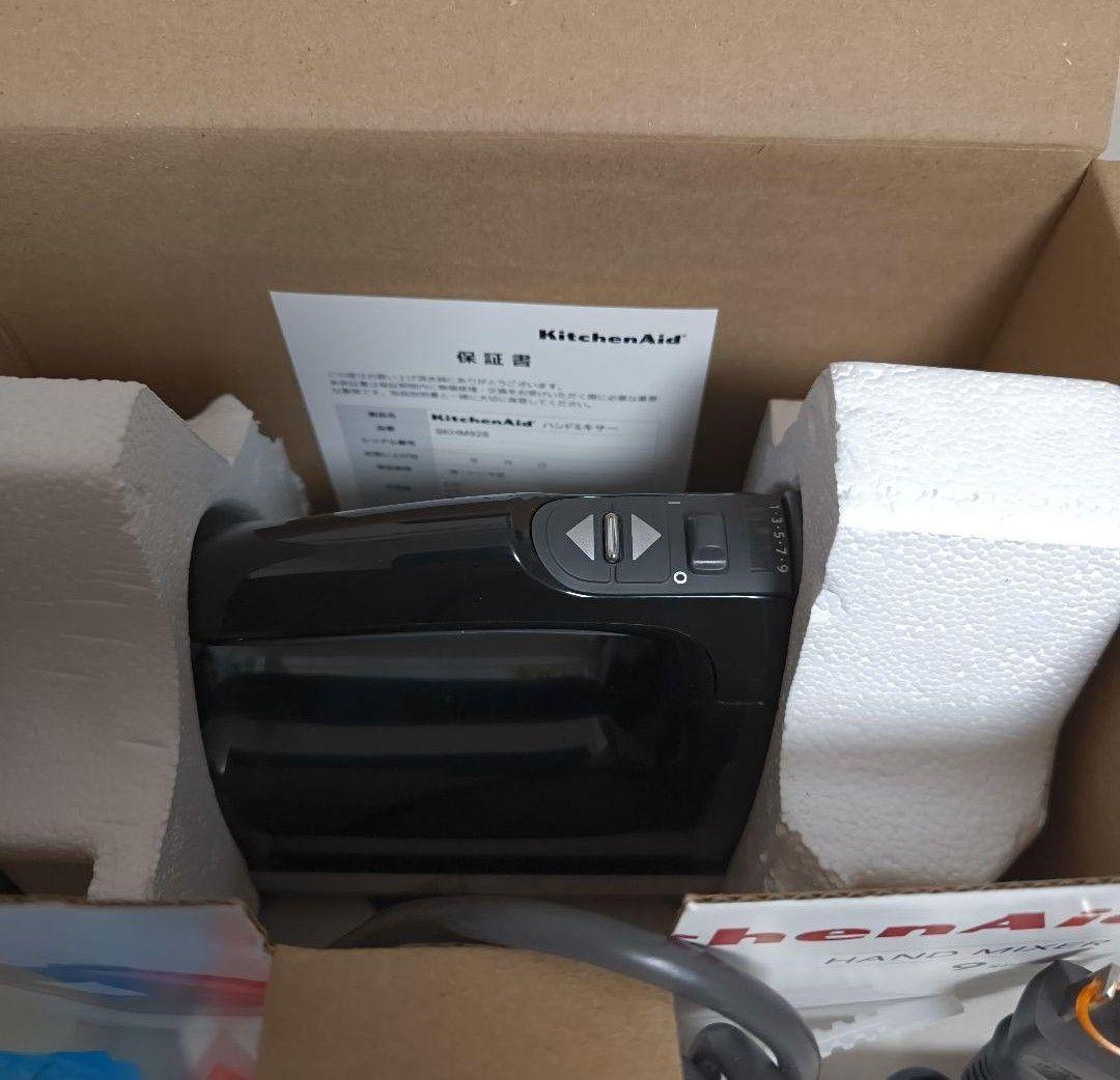 い*し様 【新品】KitchenAid 9KHM928OB BLACK　ハンドミ