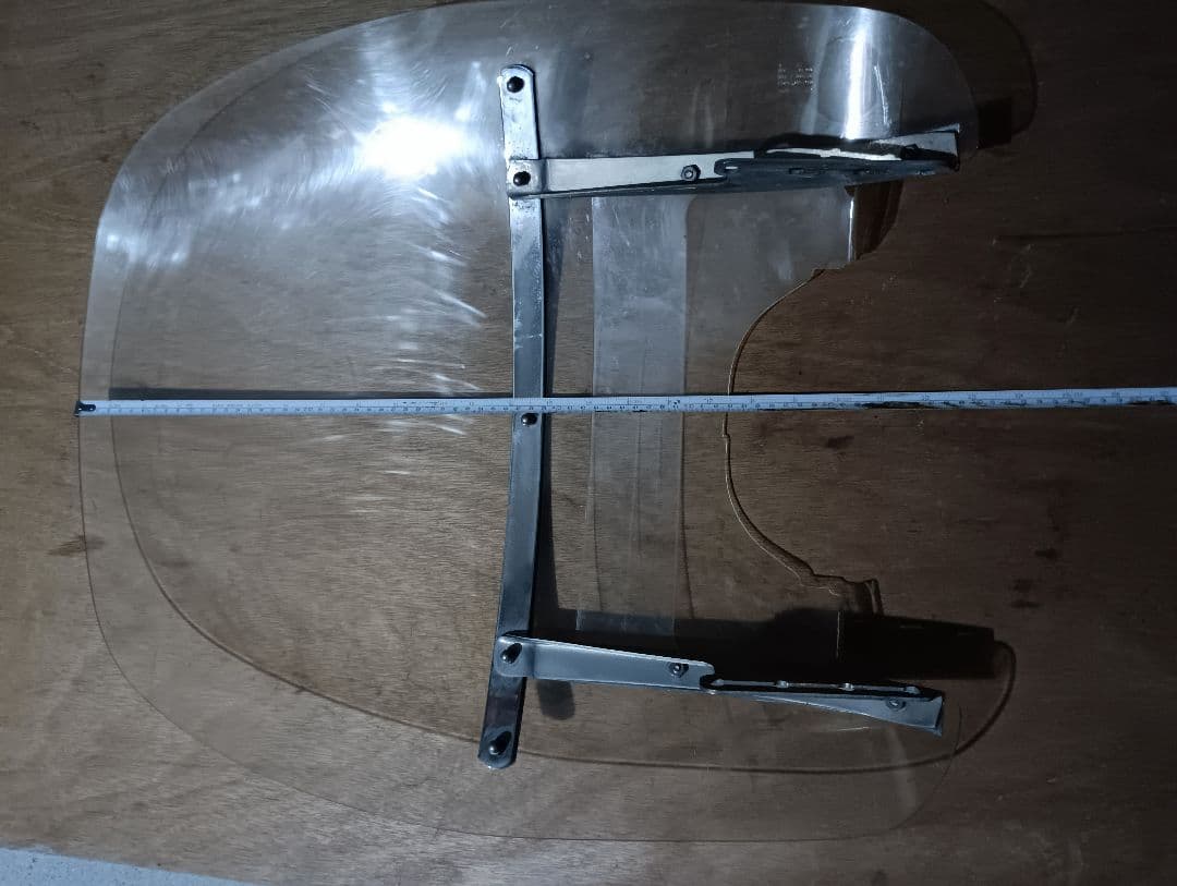 ハーレー　FLSTC エボソフテイルシールドスクリーン