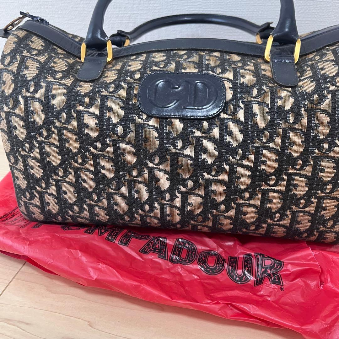 ディオールボストンバック　ビンテージ　（難あり）