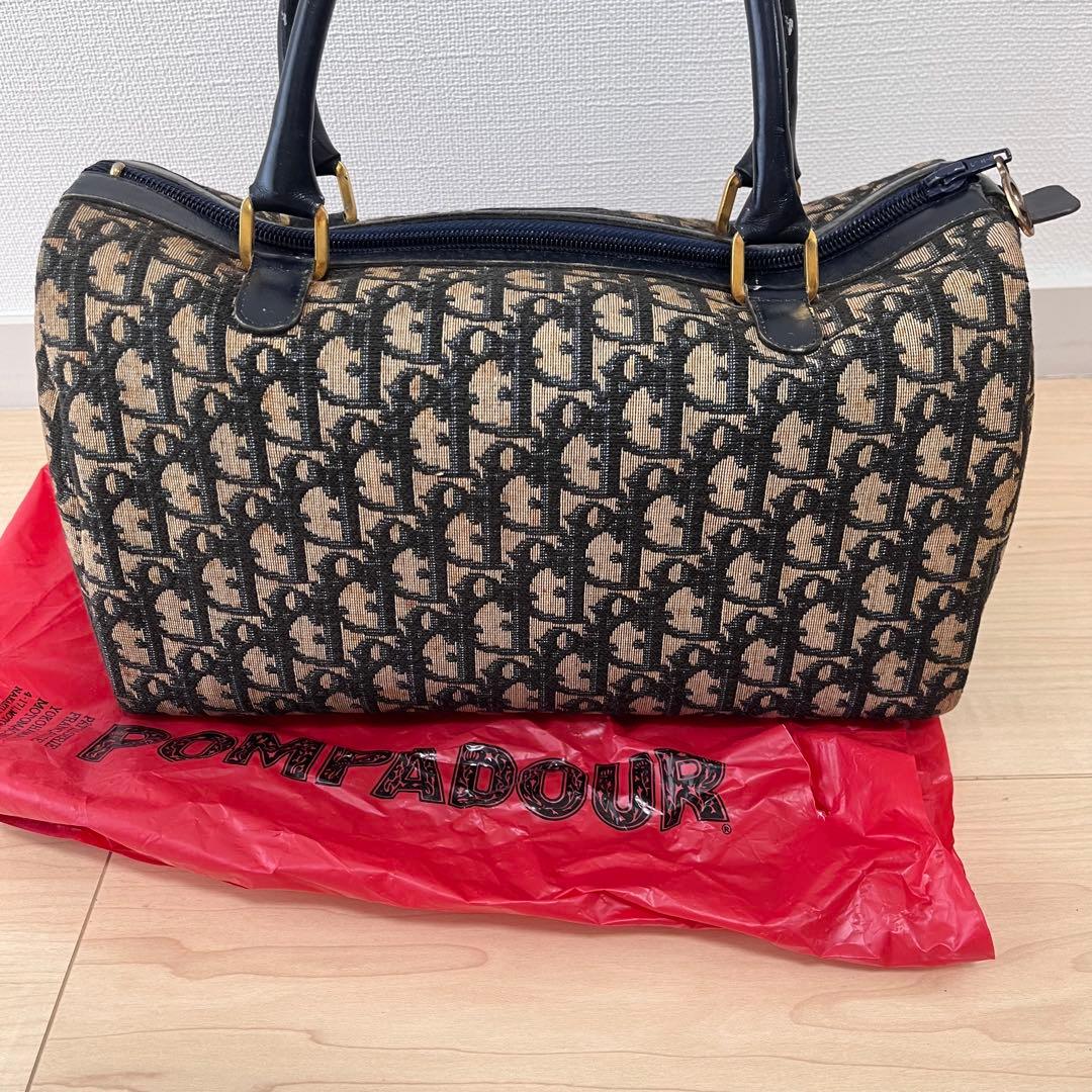 ディオールボストンバック　ビンテージ　（難あり）