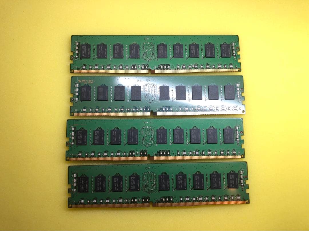 【動作品】SAMSUNG DDR4-2133P 32GB (8GB x4)