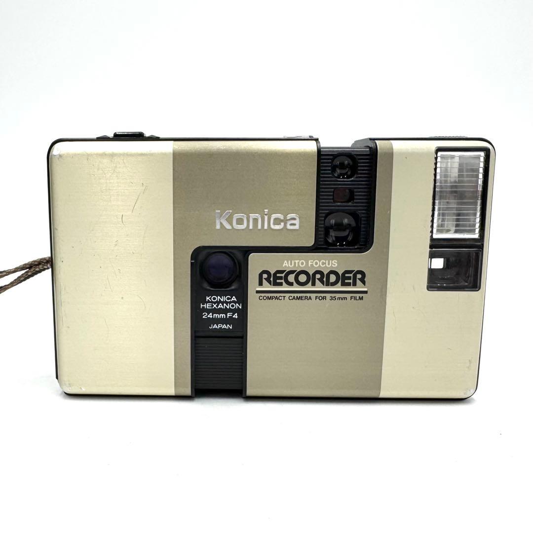 ❁希少動作品❁Konica コニカRECORDERコニカ レコーダー
