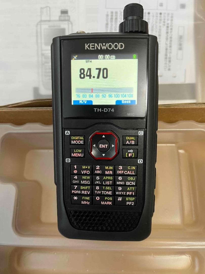 【美品】ケンウッド　TH-D74 アマチュア無線機　動作確認済