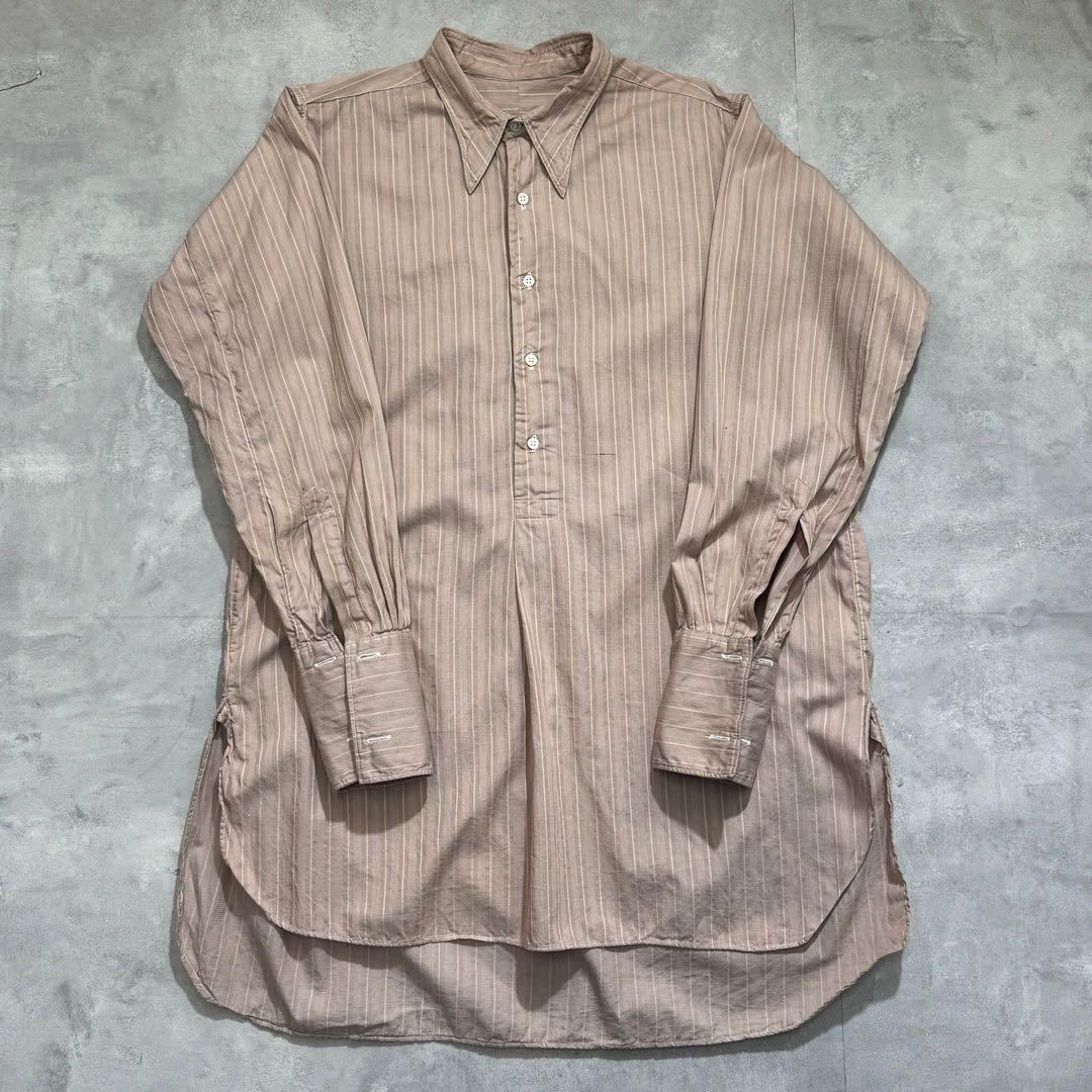 40s 50s vintage ドレスシャツ 古着 希少 DM419