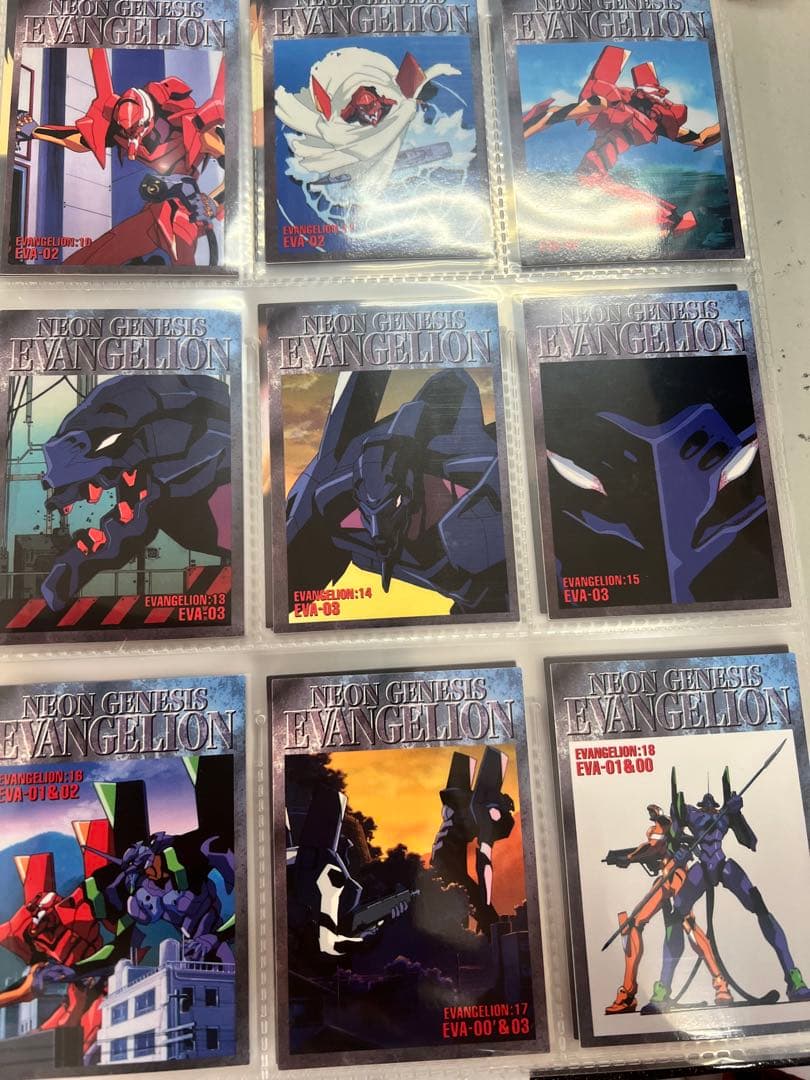 エヴァカードダスマスターズ&天田印刷トレカバインダー付セット