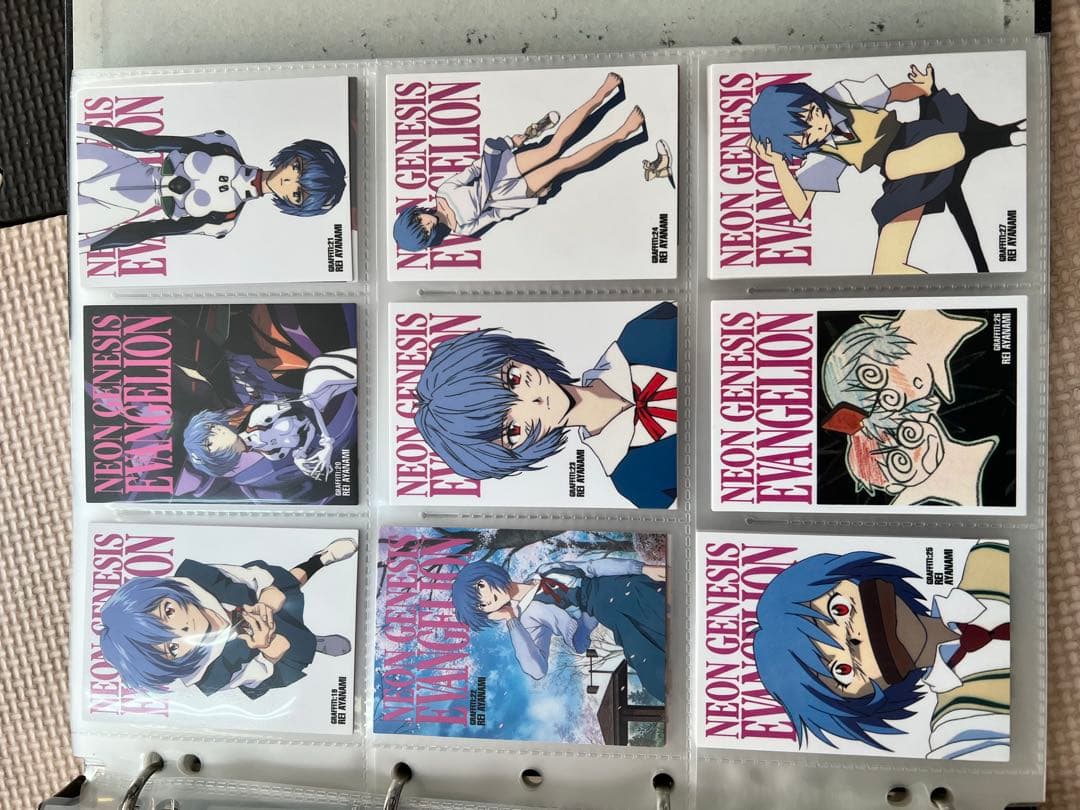 エヴァカードダスマスターズ&天田印刷トレカバインダー付セット