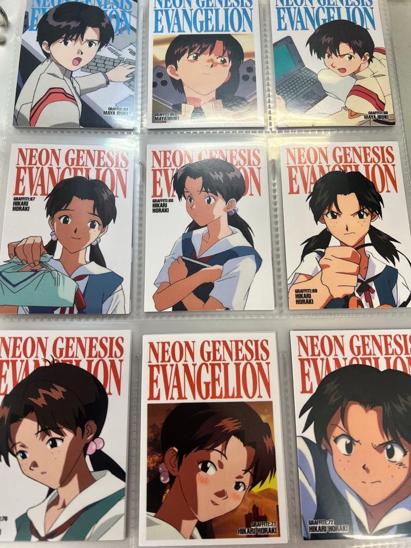 エヴァカードダスマスターズ&天田印刷トレカバインダー付セット