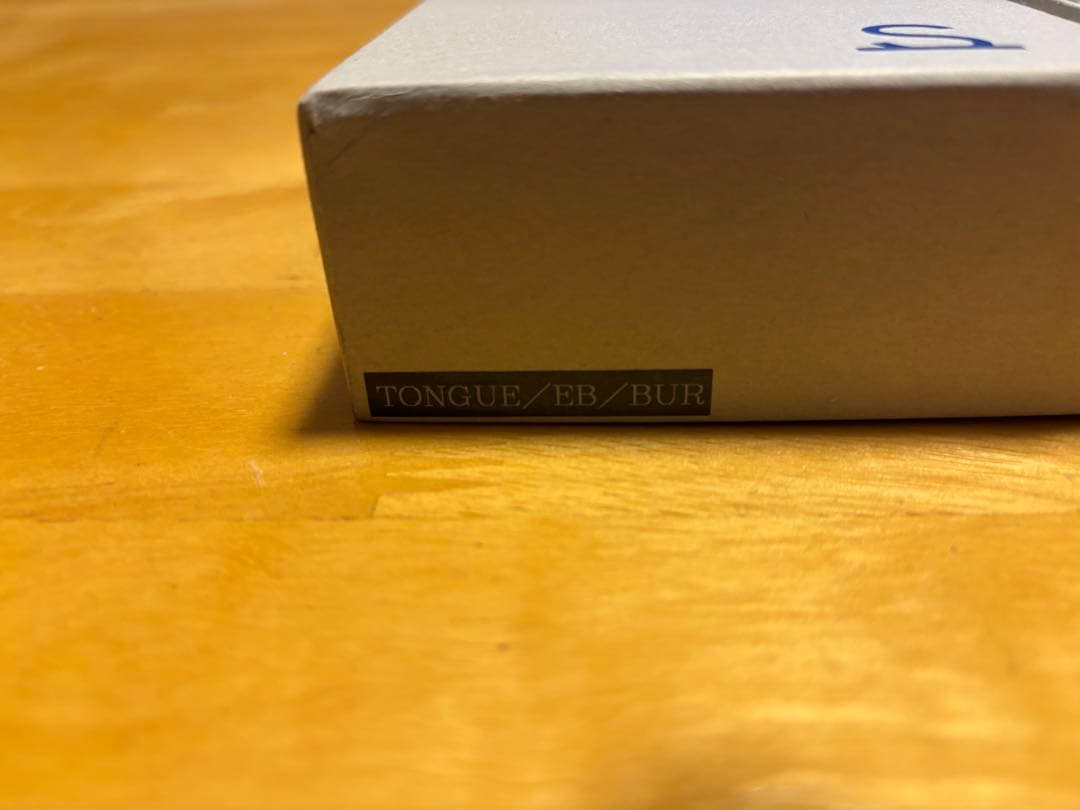 ワイルドスワンズ タング　イングリッシュブライドル　バーガンディ