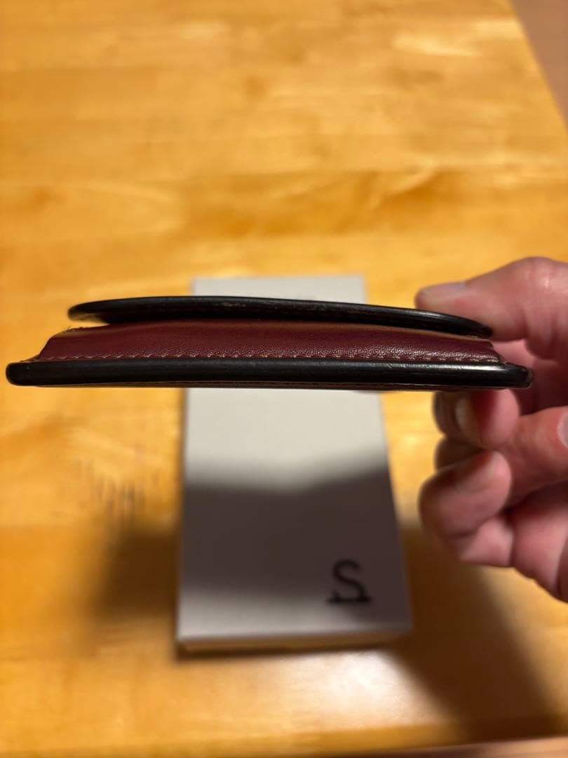 ワイルドスワンズ タング　イングリッシュブライドル　バーガンディ