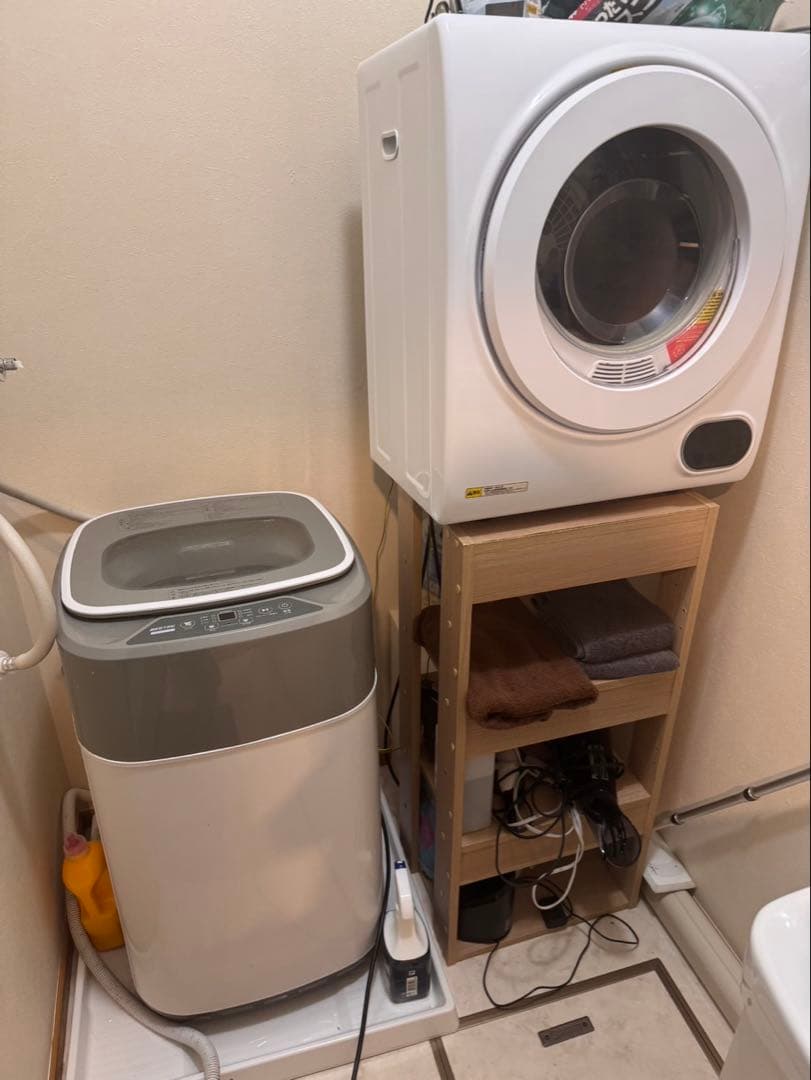 【引き取り限定】　一人暮らし向き　小型乾燥機と洗濯機