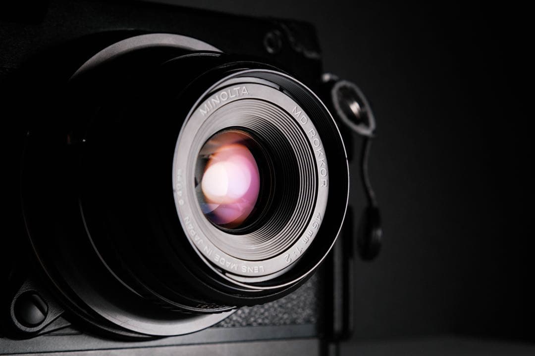 【外観美品】Minolta MD ROKKOR 45mm f2