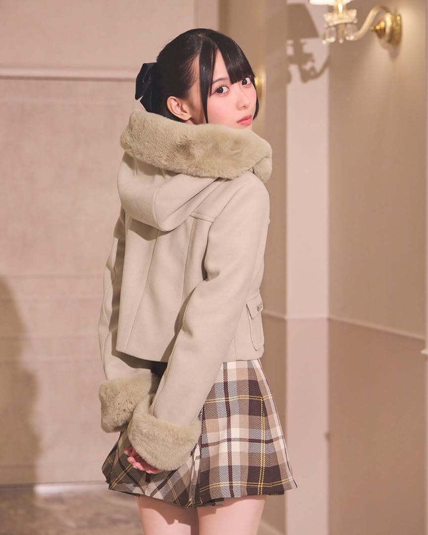 新品未使用　ミシェルマカロン　ショートダッフル　XS