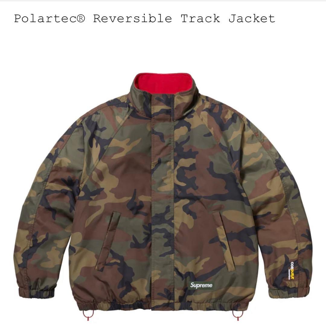 ジャケット・アウター supreme Polartec Reversible Track jacket
