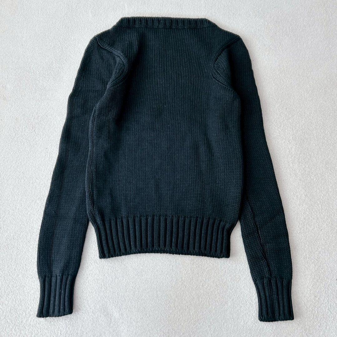 クルチアーニ カシミヤ 100％ ブラック 黒 ニット セーター メンズ