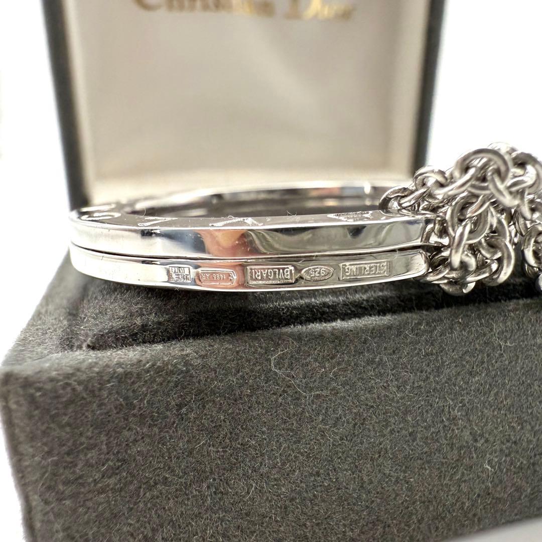 美品✨BVLGARI ブルガリ ネックレス スターリングシルバー シルバー925