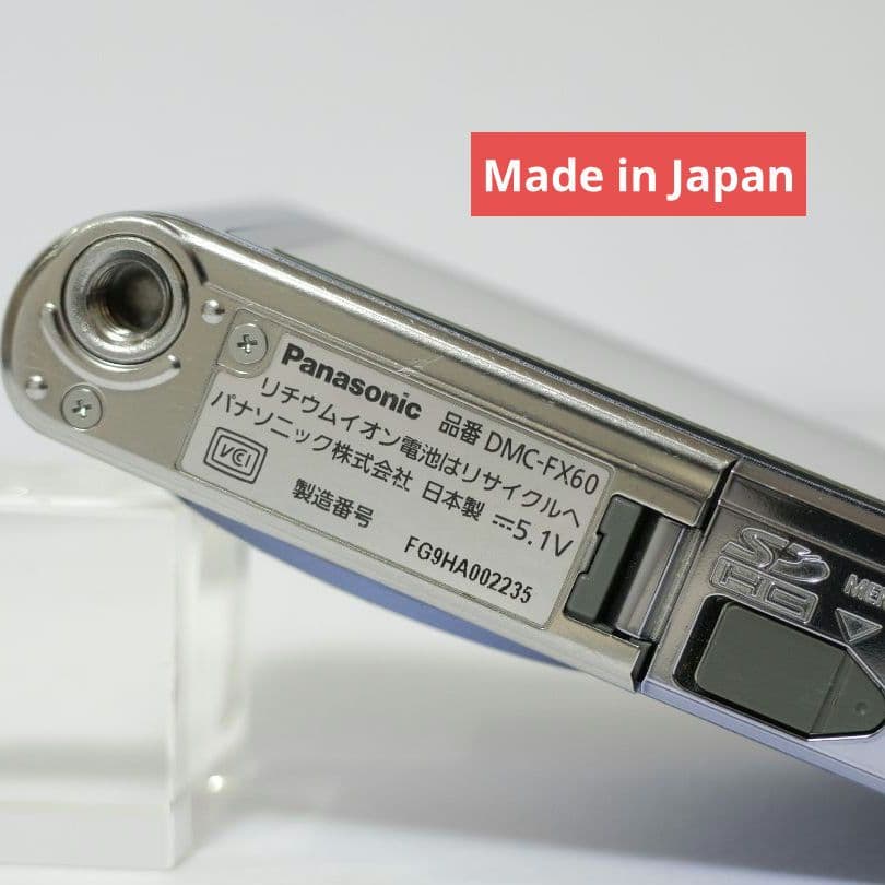 【日本製】パナソニック　DMC-FX60　CCDセンサー　サンプル画像有