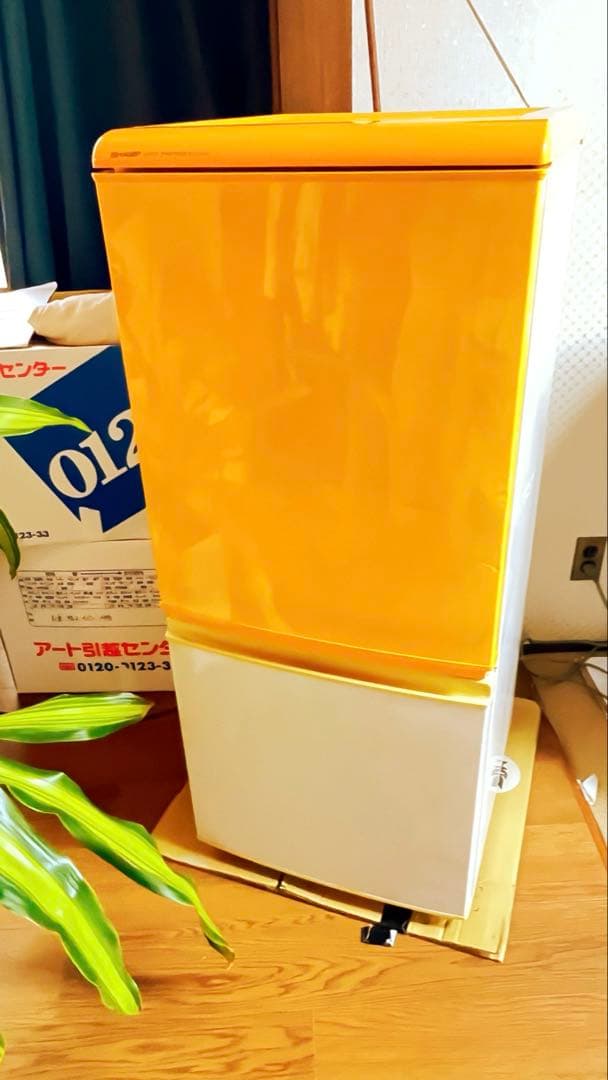 ※おいもさん専用！SHARP★レトロ★イエロー冷蔵庫