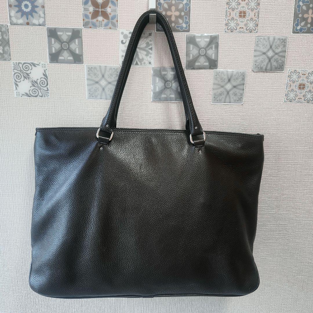 未使用✨ダニエル&ボブ トートバッグ オールレザー ダークブラウン☆大容量