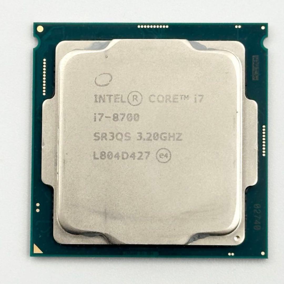 CPU Core i7 Intel i7-8700 3.20GHz CPU