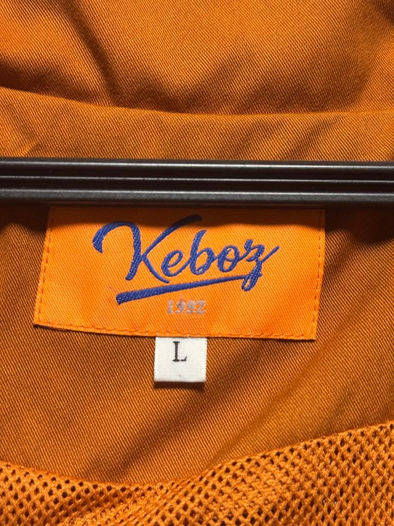 KEBOZ ナイロンジャケット オレンジ 2022年購入