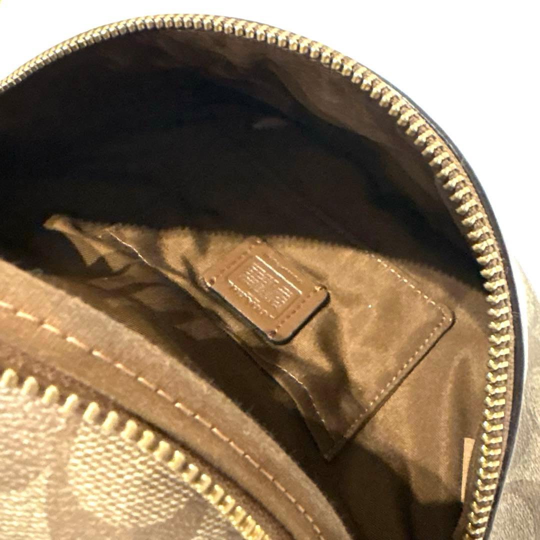 【新品】COACH コーチ F48740シグネチャーキャンバスベルトバッグ