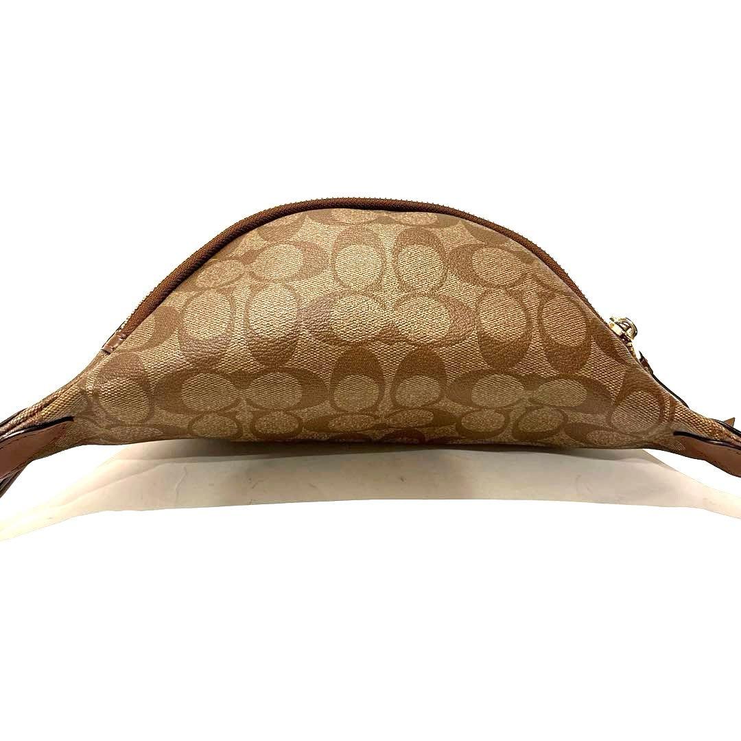 【新品】COACH コーチ F48740シグネチャーキャンバスベルトバッグ