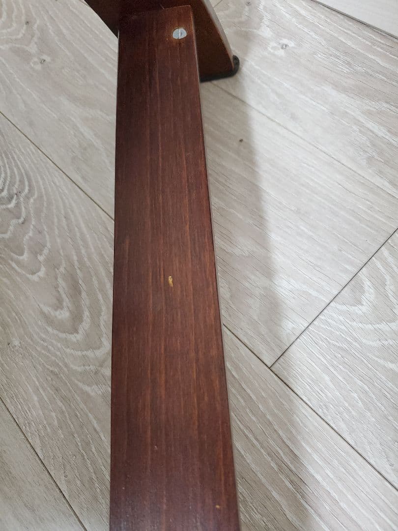 ビヨンドジュニアハイチェア マホガニー/クリームホワイト