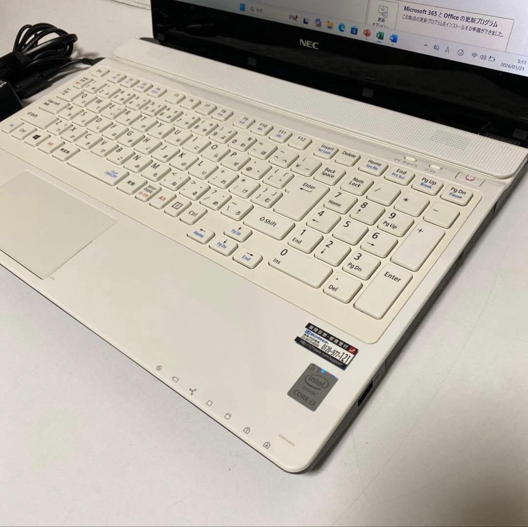 Windows11 オフィス付き　サクサク起動SSD NECノートPC おすすめ