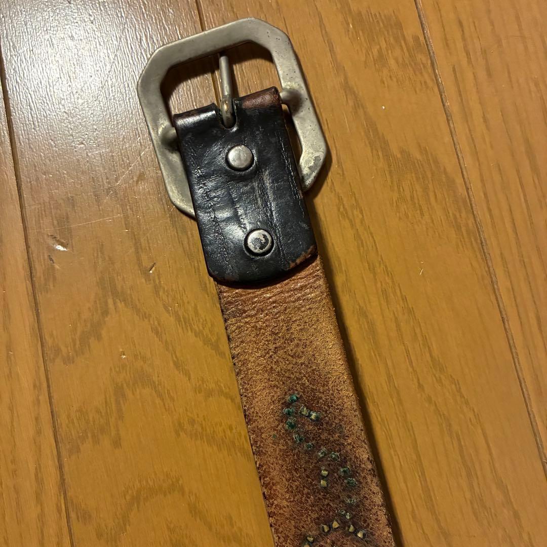 フラワースタッズ ベルト HTC風 テンダーロイン オールドスタッズ USA製