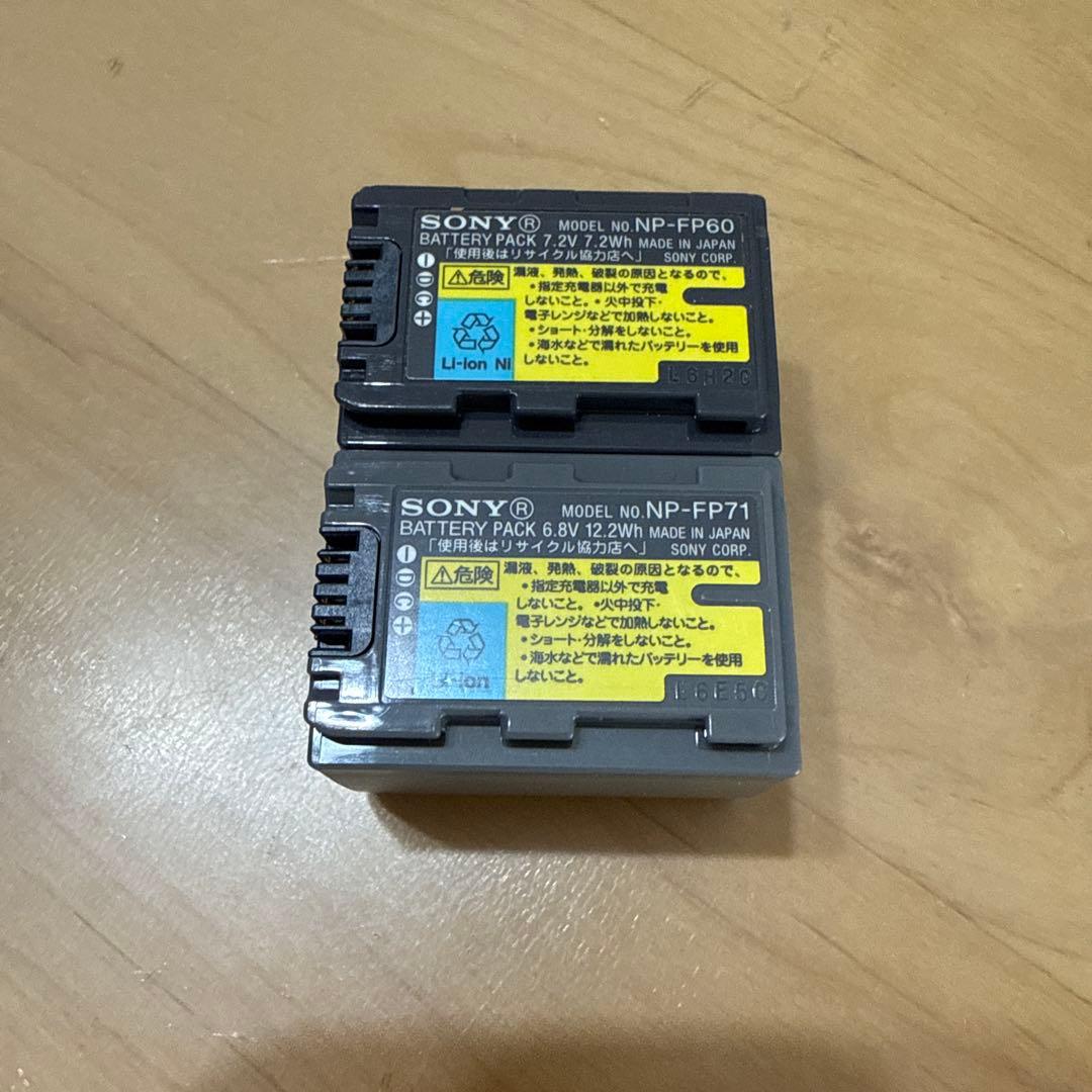 Sony HDR-HC3 ハンディカム 本体　バッテリー2個