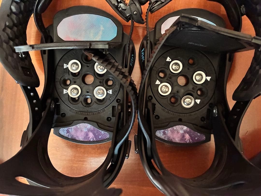 【美品】FLUX GS スノーボード ビンディング 国内正規品　ブラック　XS