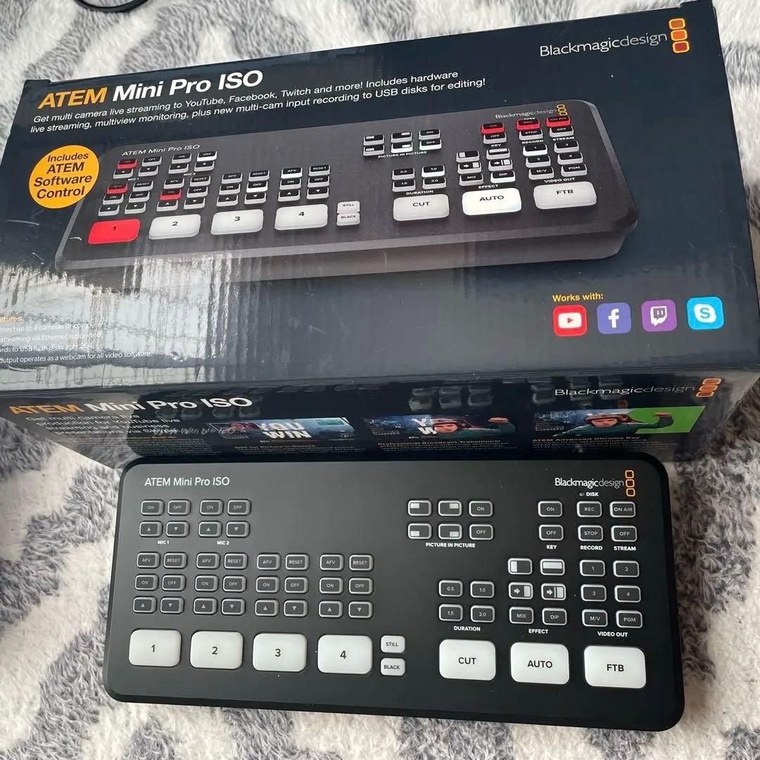 その他 Blackmagic ATEM Mini Pro ISO