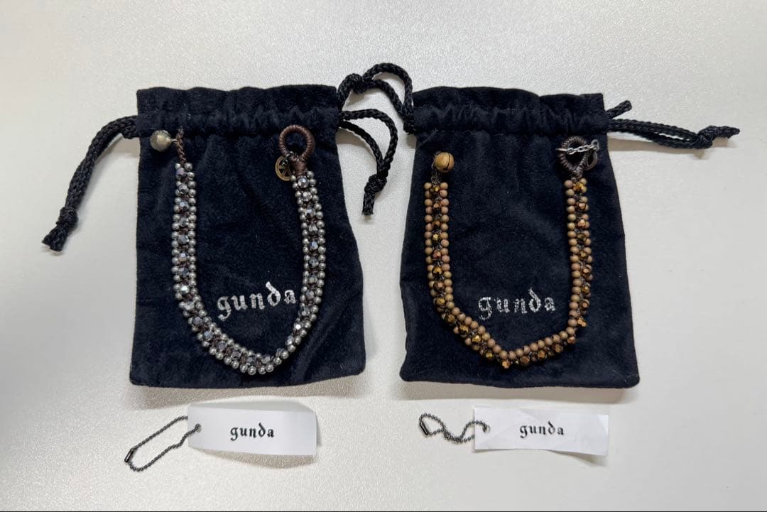 gunda BUBBLE 11 バブル 11ブレスレット　シルバー　ゴールド