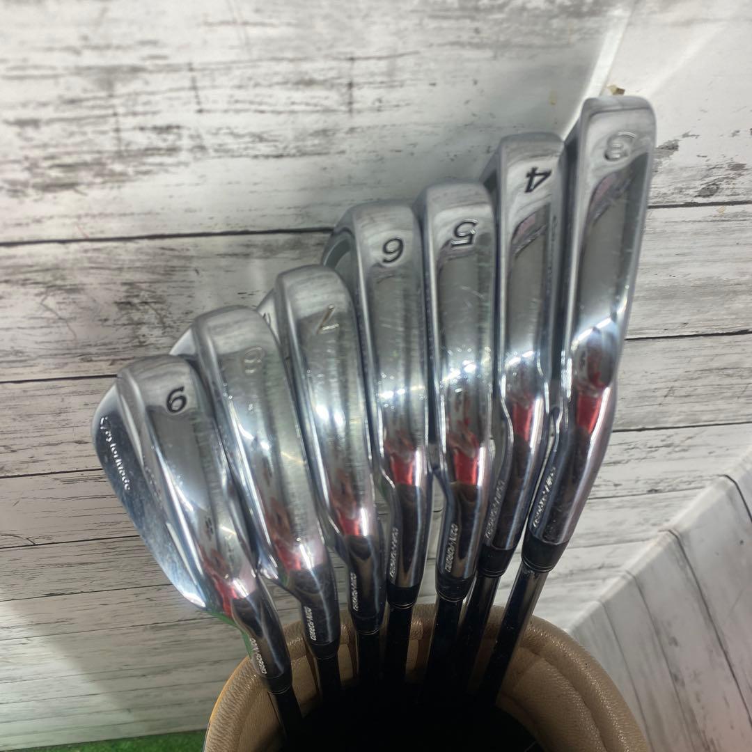 テーラーメイドracコンボアイアン　3〜9番 三浦ヘッド NS950 S