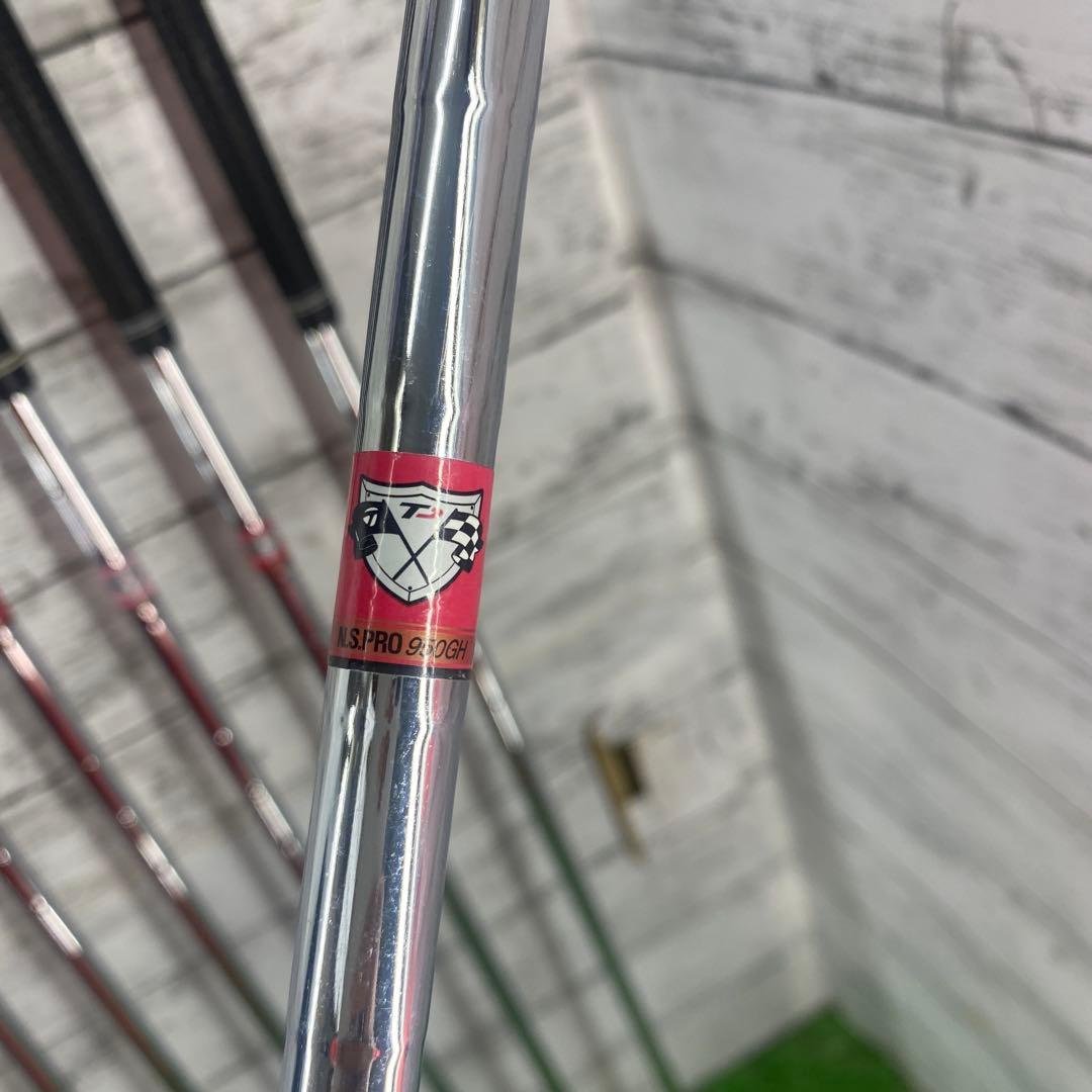 テーラーメイドracコンボアイアン　3〜9番 三浦ヘッド NS950 S