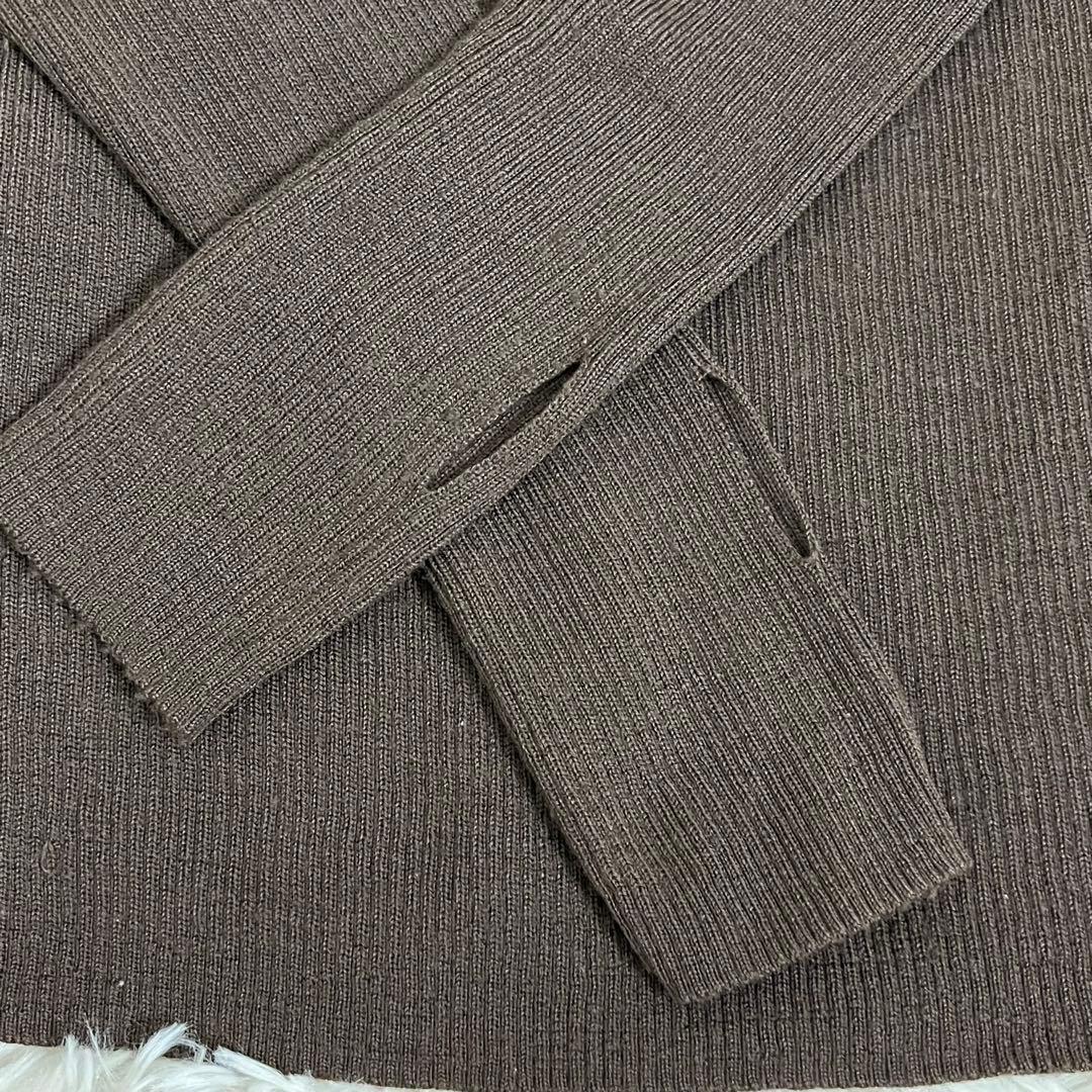 ★極美★ 大人気アパルトモンドゥーズィエムクラス RibKnitブラウン指抜き✳️