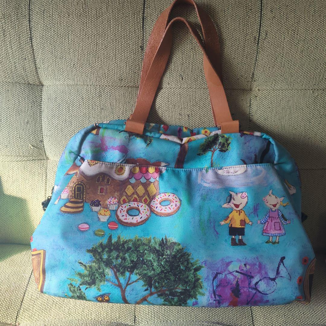 アルベロベロ　ナイロンバッグ　美品です　トートバッグ　ボストンバッグ